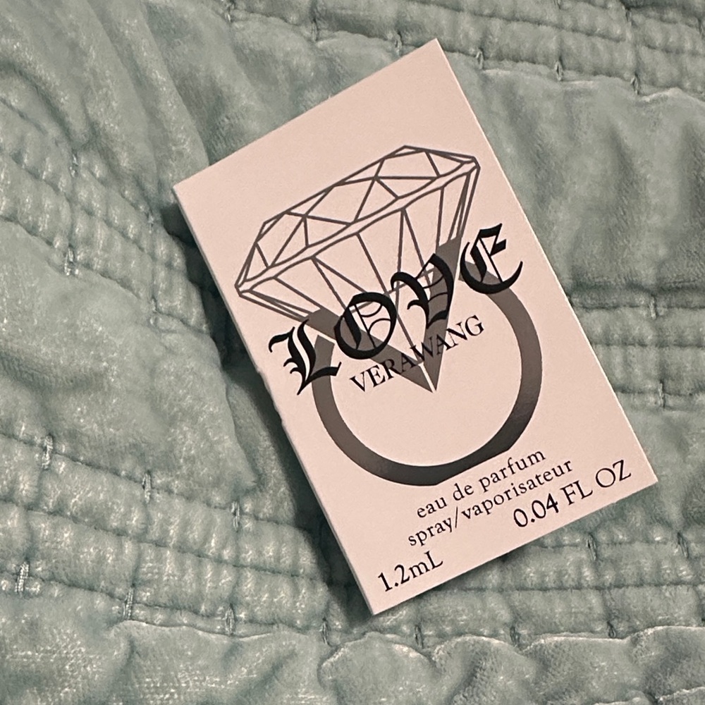 4/$15 Vera Wang Love sample
